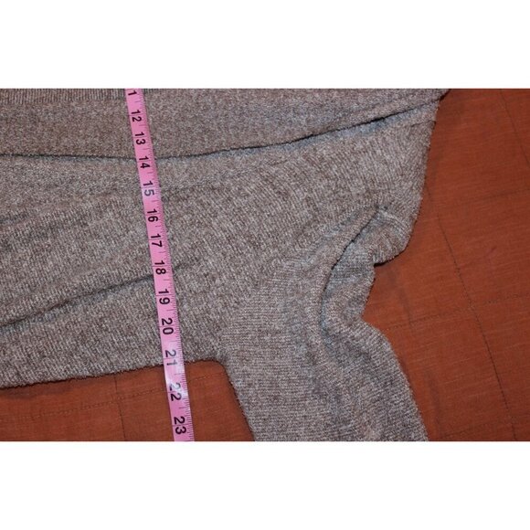 Barefoot Dreams CozyChic Lite Hooded Cardigan M Soft Brown Knit - Picture 7 of 9